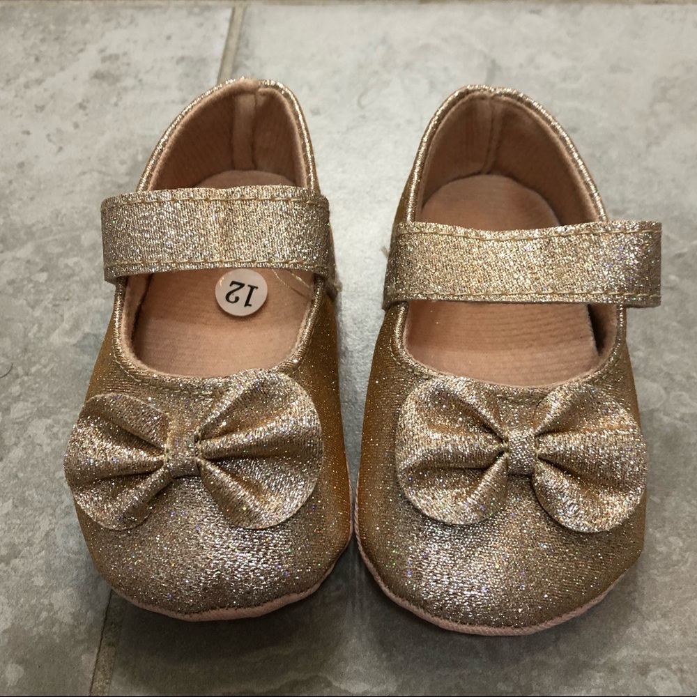 Adorable Infant girl pre walker shoes